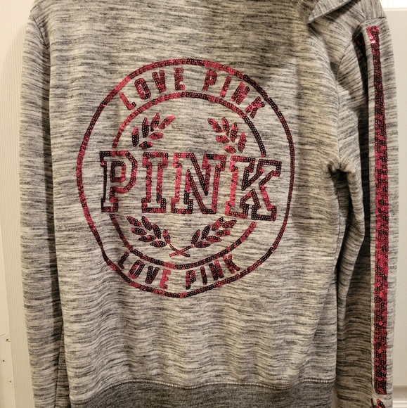 Vs pink rare Russian ruby bling hoodie - Picture 2 of 4